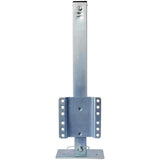 Heavy Duty Trailer Jack, Fixed Mount Jack w/Drop Leg, 28.6 in. of Lift, Max Load 2,500 Lbs W46567477