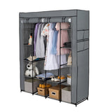 Portable Closet Organizer Storage, Wardrobe Closet with Non-Woven Fabric 14 Shelves, Easy to 59619939