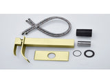 Waterfall Spout Single Handle Bathroom Sink Faucet 38850385