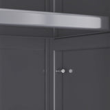 Open-door kitchen shelving Floor-to-ceiling multilevel household microwave storage cabinet bowls 88888451