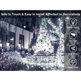 ZNTS Christmas Lights Outdoor, 197 FT 580 LED Christmas Decorations Lights/Waterproof String Fairy Lights 83448617