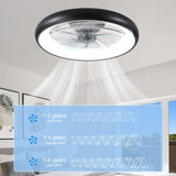 ZNTS Ceiling Fan with Lights Dimmable LED W1340103791