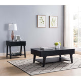 Black End Table, Lift Tabletop B107131010