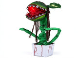 39" Halloween Animatronic Man-Eating Plant Prop, Sound Activated with Chomping Motion & Crimson 90253607