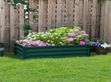 4' x 2' x 1' Sturdy Metal Raised Planter Garden Bed for Vegetables, Flowers, Herbs & Succulents 18060340