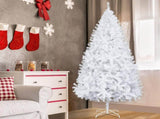 8ft Flocking Tied Light 1349 Branches Christmas Tree 25259965