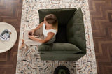 Modern Style Chenille Oversized Armchair Accent Chair Single Sofa Lounge Chair for Living Room, W2997P236136