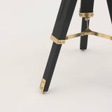 Collapsible Brass Telescope on Tripod Stand -18" B346P325506