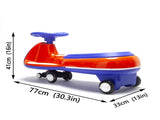 12V Battery Electric Twist Car for Kids - Dual Drive Separated Motors, One-Key Start & Bluetooth W1760P384599
