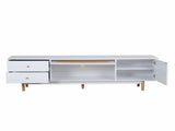 70 inch TV Stand for TVs up to 80 Inch, Minimalist TV Console Table with Drawers, Media N710P339470W