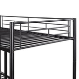 ZNTS Twin Over Twin Metal Bunk Bed 03189472