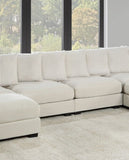 Living Room Furniture Armless Chair Beige Corduroy 1pc Armless Chair Soft Cushion Wood Legs B011P211064