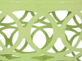 Outdoor Metal end Table -Large 73607.00GRN