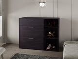Whitaker Shoe Rack, Bedroom, Black B092P368948