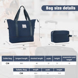 Softside Luggage Expandable 3 Piece Set Suitcase with Duffel Bag Upright Spinner Softshell N732P201004M