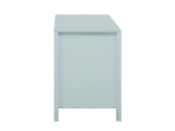U_STYLE Sideboard with Wave Design - 3 Adjustable Shelves, 3 Drawers & Soft-Close Doors, Storage N711P269066C