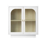 Storage Cabinet with Acrylic Door for Living Room, Dining Room, Study W688127147