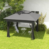 ZNTS Tent Outdoor Patio Pop Up Canopy Gazebo （Prohibited by WalMart） 49548414