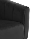 ZNTS 360&deg; Swivel Accent Chair, Modern Velvet Fabric Living Room Armchair, Comfy Wide Upholstered with 65448848