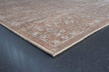 Eno Lyra Rust and Ivory Viscose Area Rug B055P315648