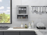MDF Bathroom locker Gray 24857017