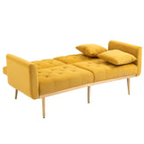 ZNTS COOLMORE Velvet Sofa , Accent sofa .loveseat sofa with metal feet W153966992