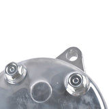 12V Air Condition Compressor w/Clutch Replacement for Sanden 508 2-Groove V-Belt Pulley HC5001C 74540464