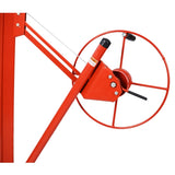 ZNTS Drywall Lift Panel 13' Lift Drywall Panel Hoist Jack Lifter,red W46577210