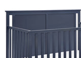 Connelly Mini Crib With Mattress Pad Midnight Blue/Vintage Walnut B022P204870