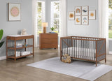 Pixie Zen 3-in-1 Crib in Walnut/Charcoal B022P204878