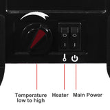 SF512-14A 14 inch 1400w Freestanding Fireplace Fake Wood / Single Color / Heating Wire / One Rocker 02706015