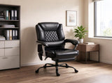 400 lbs Massage Office Chair with Heat, Big and Tall Reclining Desk Chair with Lumbar Support & 87323157