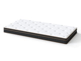 10 Inch Twin XL Mattress, Innerspring Mattress with Black Gold Trim & White Cover - Medium Firm 38641759