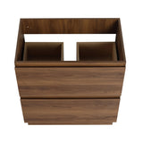 30" Bathroom Vanities without Sink, Modern Undermount Bathroom Sink Cabinet with Double drawer, W1972P188248