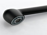 Single-Handle Pull-Out Sprayer Kitchen Faucet in Stainless Matte Black 23616223
