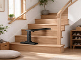 Folding Leveler for Stairs & Uneven Ground, 23.4" x 11.418" Support Surface Steel Stair 99227335