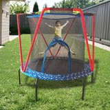 66'' Trampoline for Kids Toddler Indoor Outdoor Small Trampolines for Baby with heighten net No-Gap W1262P208363