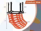Basketball Hoop Return - 4 Hooks for 18" Standard Rims, 2lbs Lightweight, Indoor/Outdoor Use 74130657