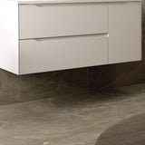 DAX Cenit Single Vanity Cabinet with 2 Drawers 1 Door 40 Inches Matt White B2702P226988