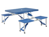 Siamese Folding Tables and Chairs-Plastic PS Thickening 26818656