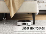 Queen Size Bed Frame with Storage Headboard, Platform Bed No Noise, Mattress Foundation Strong W2896P208878