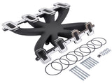 300-132 Single Plane Carb Intake Manifold Black Fits for GM LS Gen III IV LS1 LS2 LS6 13579267