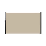 Retractable Side Screen Awning, UV Resistant, Waterproof, Patio Privacy Screen for Garden, Balcony, W419P286385