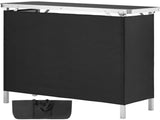 Folding Portable Bar Table, Tradeshow Podium Table for Indoor, Outdoor, Party, Picnic, Exhibition, 54839985