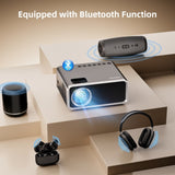 Projector with WiFi and Bluetooth, Upgraded 5G Portable Projectors 4K Supported Native 1080P, 35589178
