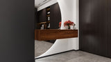 60" Bathroom Cabinet,Soft Close Drawer,Float Mounting Design W999P205628
