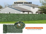 39"x98" Artificial Faux Ivy Leaf Privacy Fence Screen Decor Panel Hedge 25880181