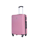 luggage 4-piece ABS lightweight suitcase with rotating wheels, 24 inch and 28 inch with TSA lock, W284P149251
