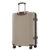4 Piece Luggage Set Suitcase Set, ABS Hard Shell Lightweight Expandable Travel Luggage with 4 PP313145AAM
