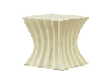 15.16 inch Side Table Vintage Sturdy Fiberglass Table For Living Room Apartment No Need Assembly W876P408752